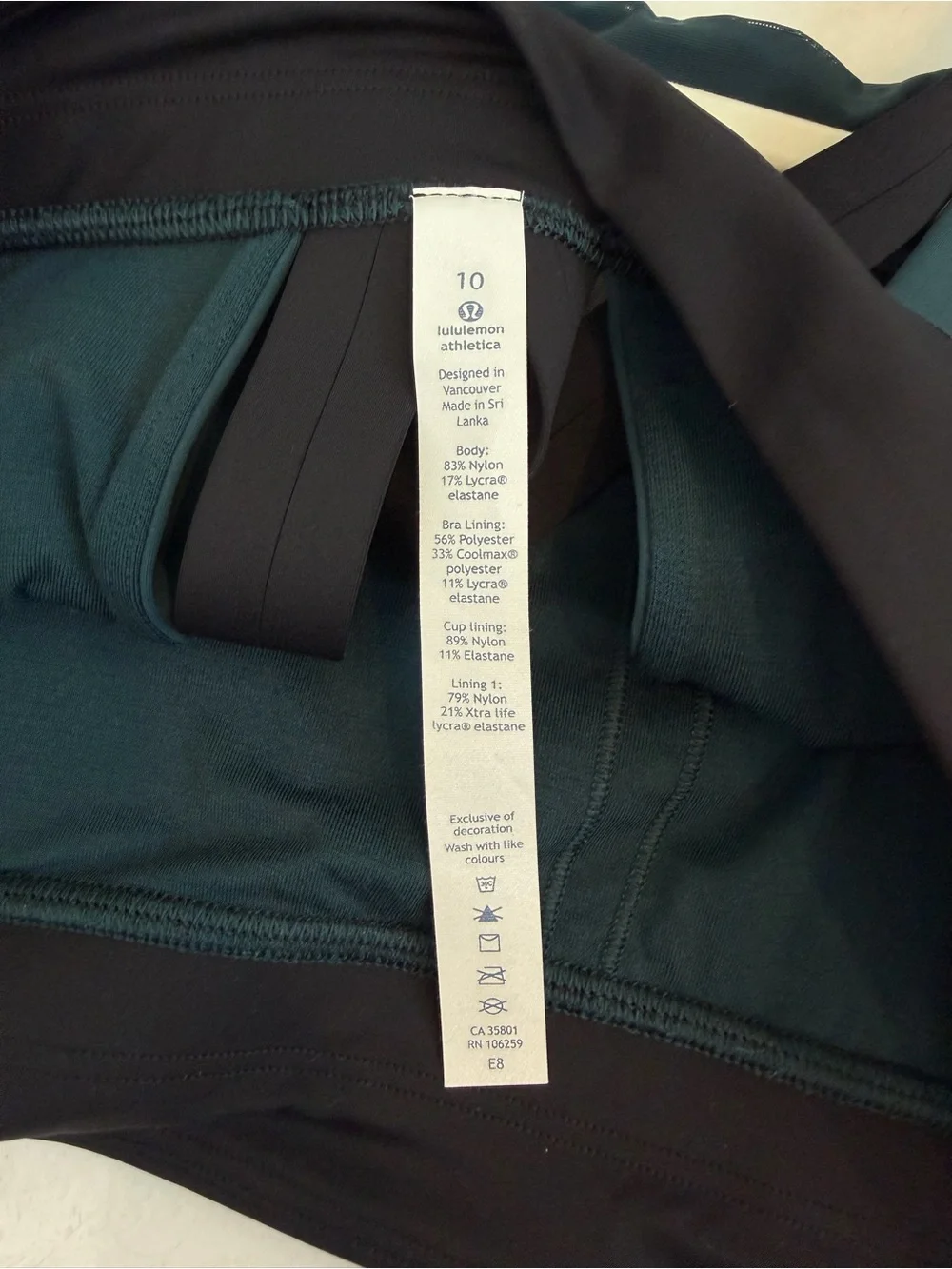 lululemon athletica high neck